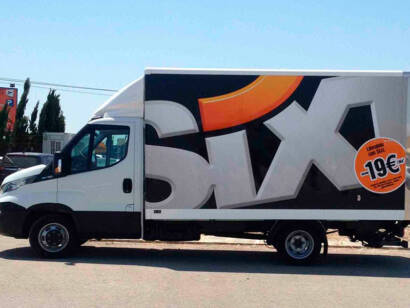 Rotulación camion Sixt-LaCoix