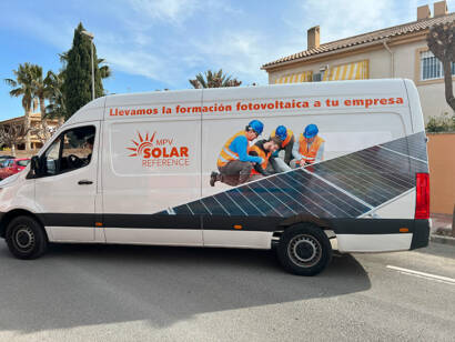 Rotulación furgoneta MPV Solar-LaCoix