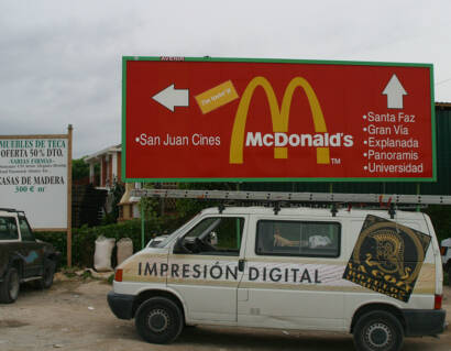 Carteles y vallas en Alicante